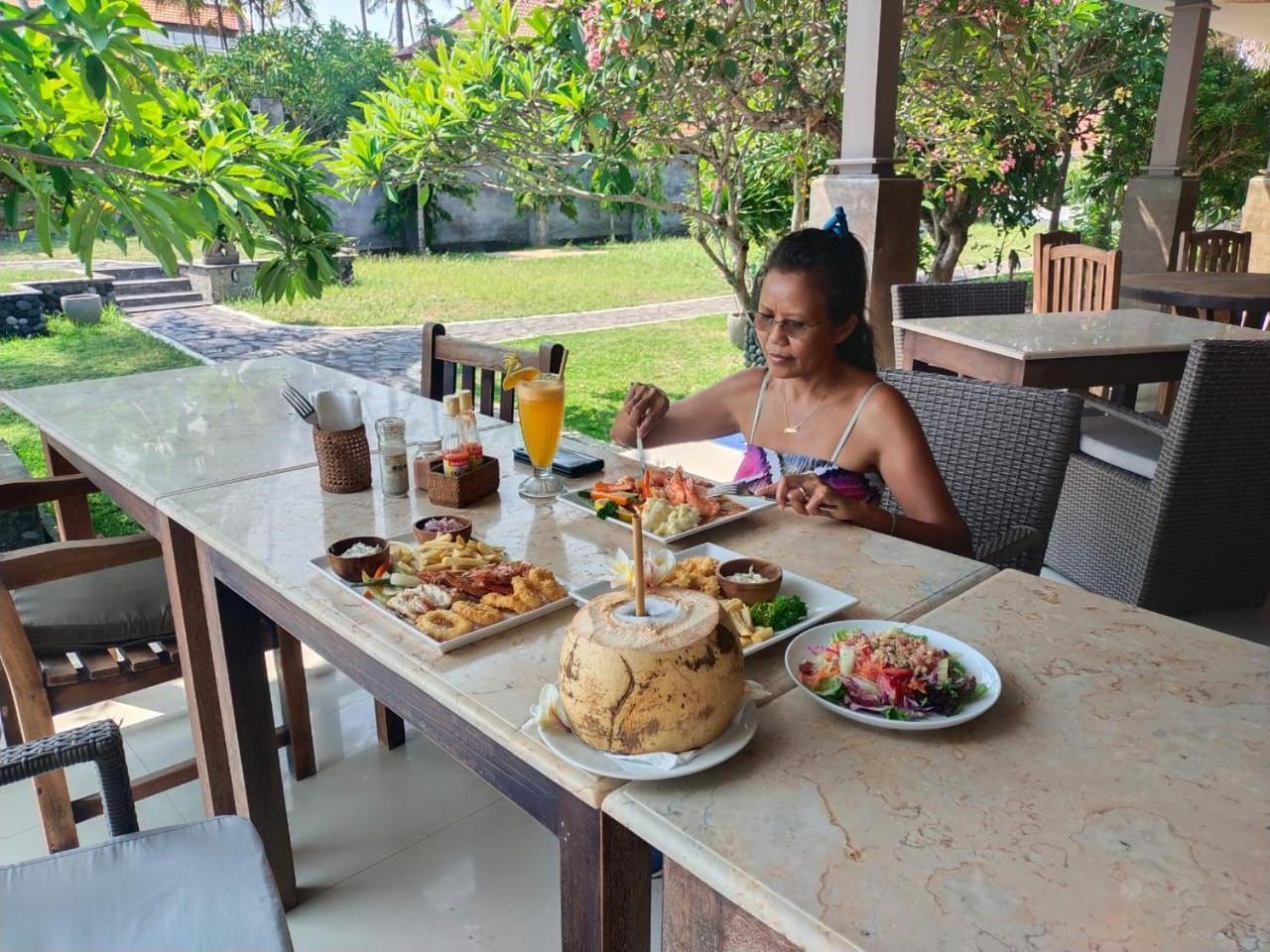 Ganesh Beach Hotel Candidasa Eksteriør bilde