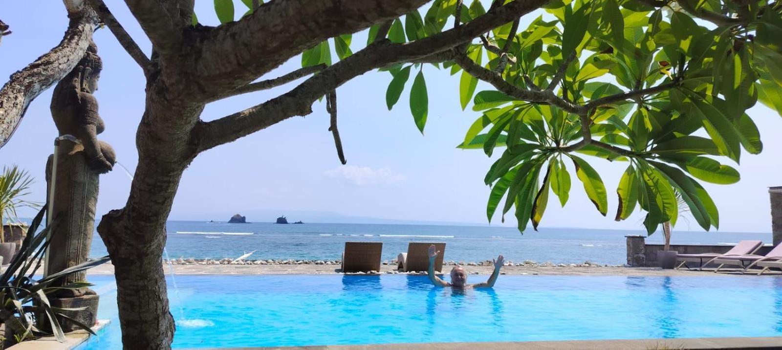 Ganesh Beach Hotel Candidasa Eksteriør bilde
