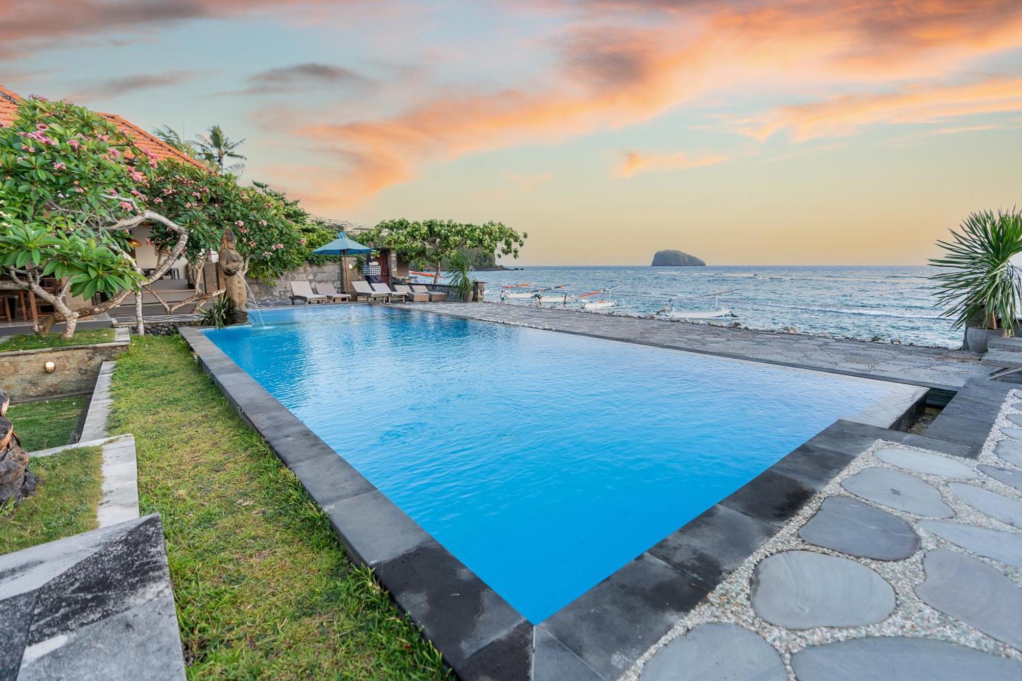 Ganesh Beach Hotel Candidasa Eksteriør bilde