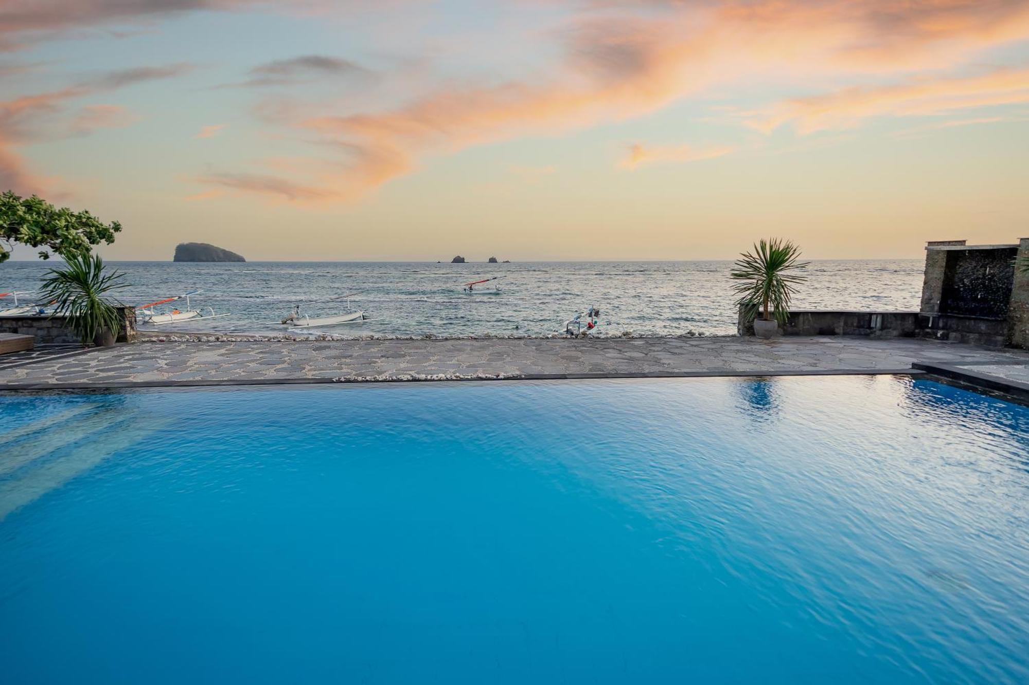 Ganesh Beach Hotel Candidasa Eksteriør bilde