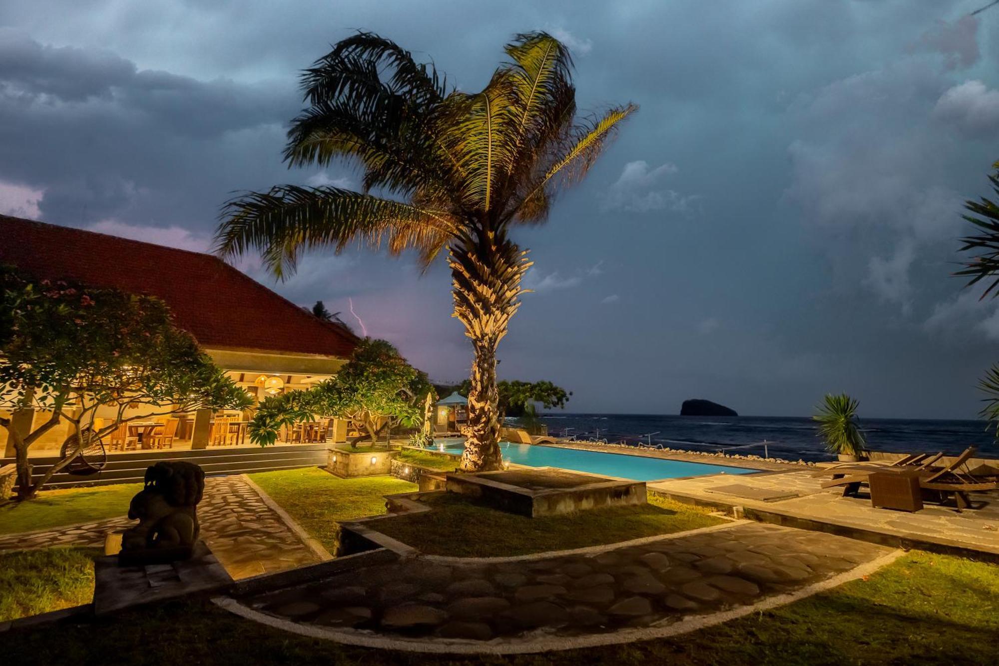 Ganesh Beach Hotel Candidasa Eksteriør bilde